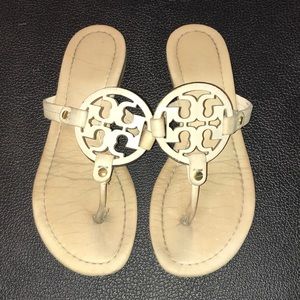 White Tory Burch Millers 7.5